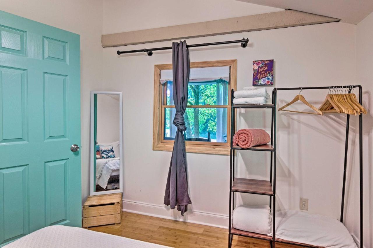 Cozy And Charming Asheville Cabin 5 Mi To Downtown! Villa ภายนอก รูปภาพ