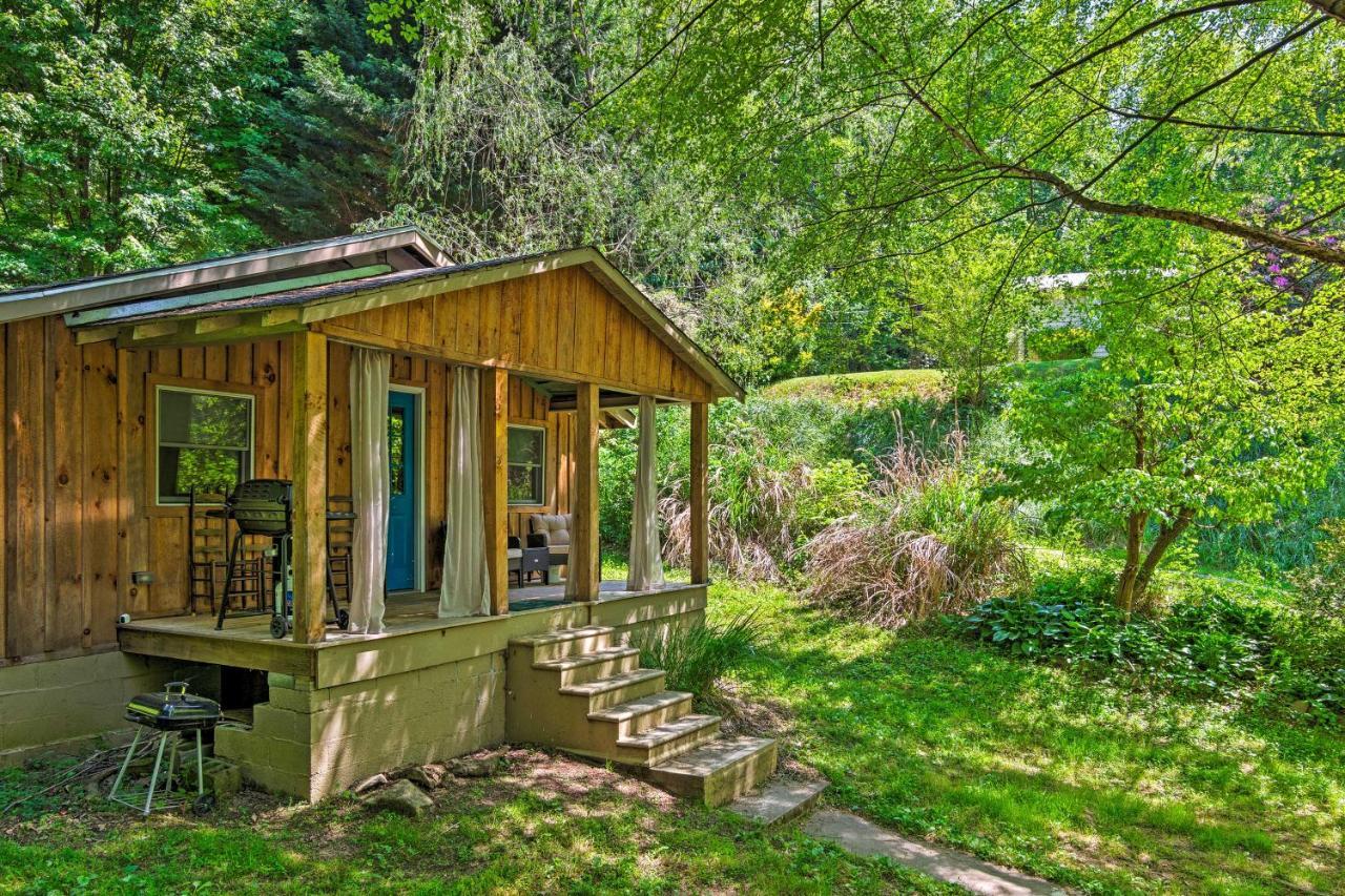 Cozy And Charming Asheville Cabin 5 Mi To Downtown! Villa ภายนอก รูปภาพ