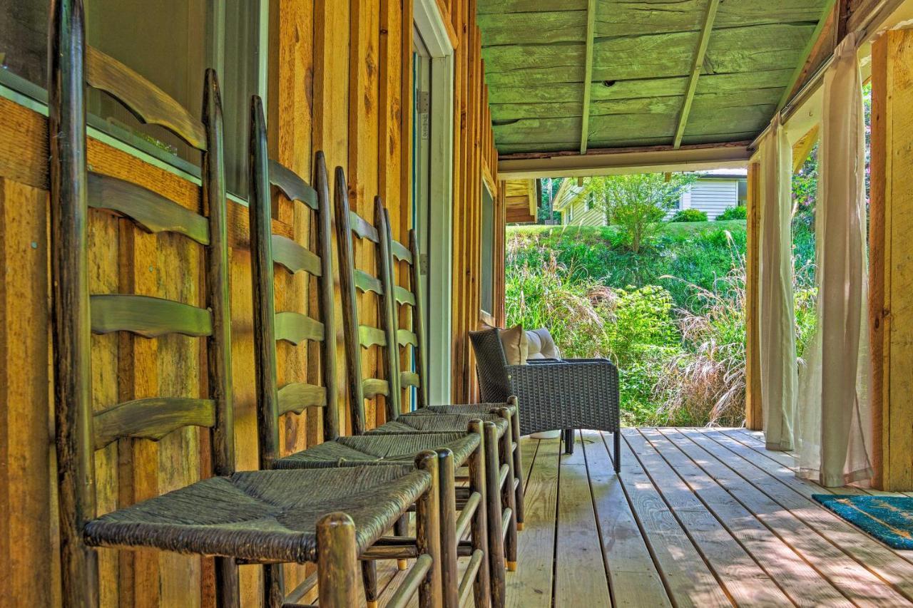 Cozy And Charming Asheville Cabin 5 Mi To Downtown! Villa ภายนอก รูปภาพ